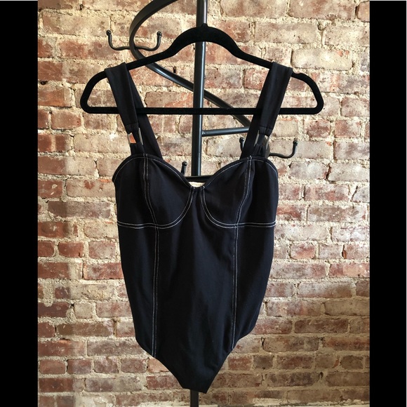 Express Black Bodysuit - Picture 1 of 3